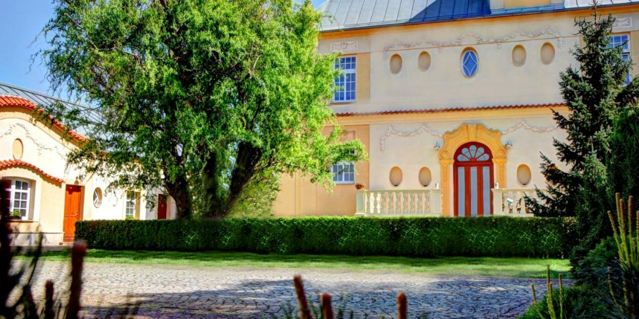Penzion Tillerova Vila Lázně Bohdaneč Bagian luar foto